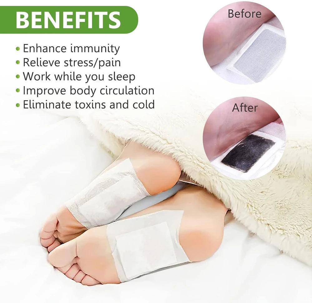 Patch Detoxifiant Picioare Noapte