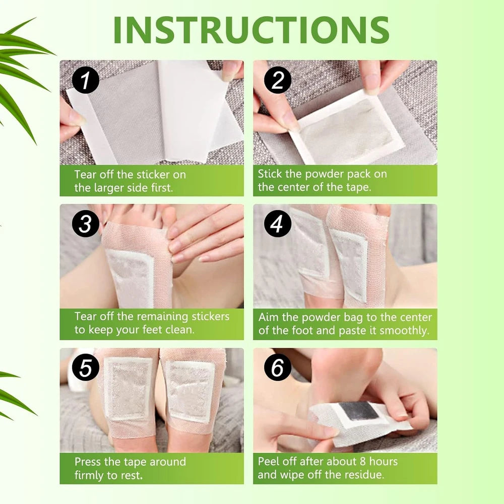 Patch Detoxifiant Picioare Noapte