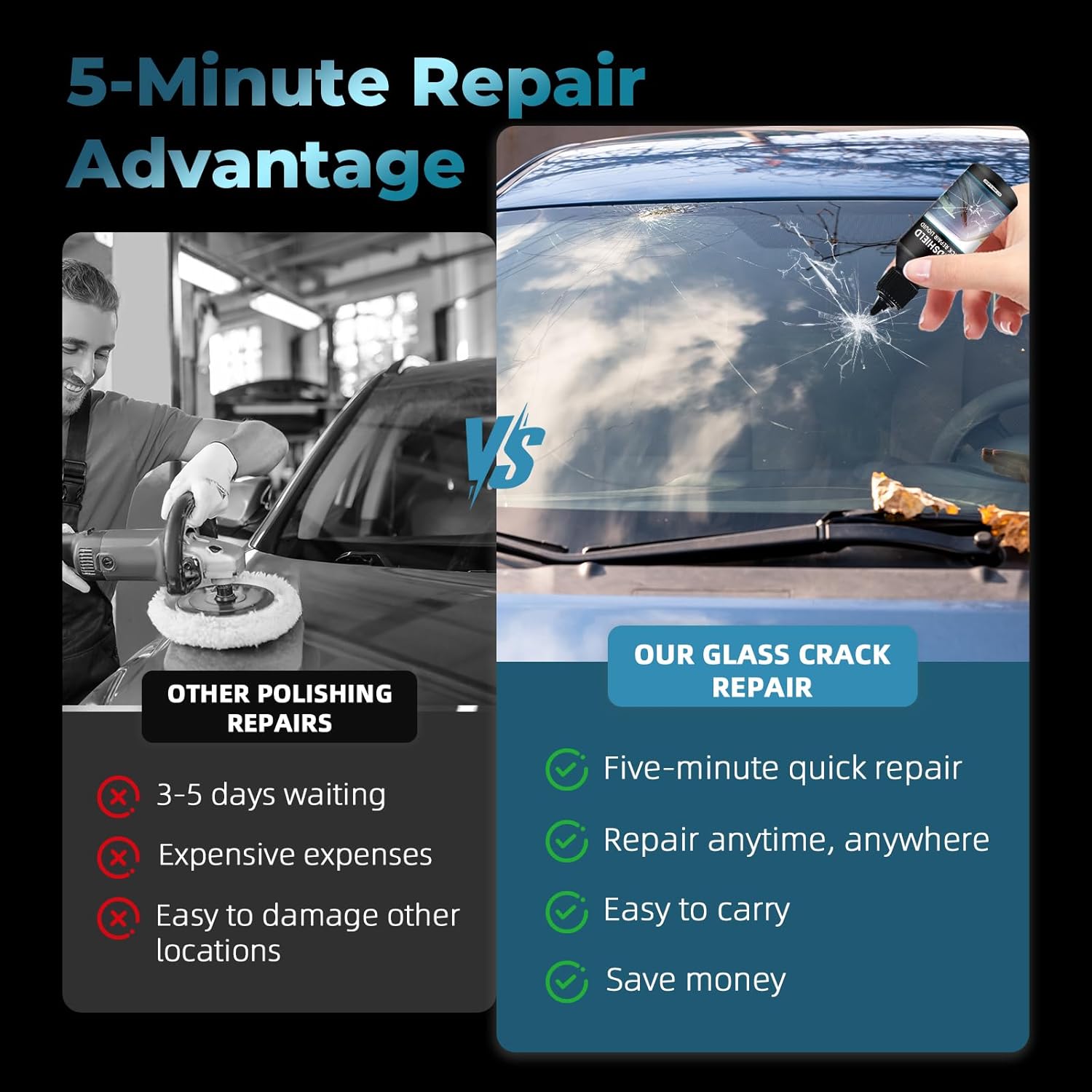 Reparator Inovator Parbriz Rapid