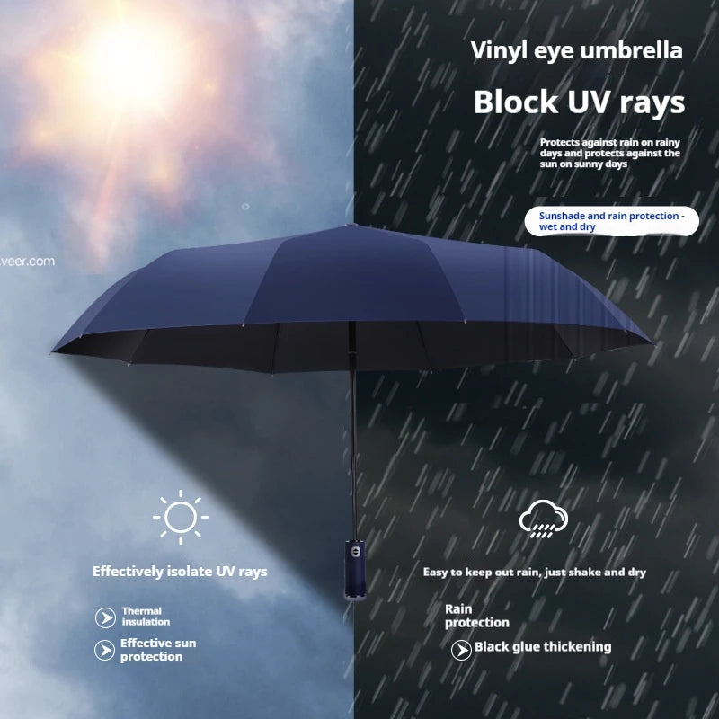 Umbrelă pliabilă LED rezistentă